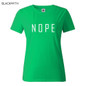 NOPE summer tops tees ladies short t shirt women t-shirt Cotton female tshirt round neck womens t shirts