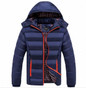 Big Size 5XL Winter Jacket Men Warm Down Jacket Casual Parka Men padded Winter Jacket Casual Handsome Winter Coat Hooded Parkas