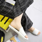Big Size 36-50 Men Summer Slippers New Arrival High Quality Slippers Women Home Men Flats Summer Beach Shoes AA20113