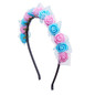 Stylish Flower Garland Floral Bridal Headband Hairband Wedding Prom Lace Flower headband Hair Accessories for Gift New Arrival