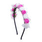 Stylish Flower Garland Floral Bridal Headband Hairband Wedding Prom Lace Flower headband Hair Accessories for Gift New Arrival