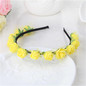 Stylish Flower Garland Floral Bridal Headband Hairband Wedding Prom Lace Flower headband Hair Accessories for Gift New Arrival