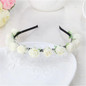 Stylish Flower Garland Floral Bridal Headband Hairband Wedding Prom Lace Flower headband Hair Accessories for Gift New Arrival
