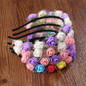 Stylish Flower Garland Floral Bridal Headband Hairband Wedding Prom Lace Flower headband Hair Accessories for Gift New Arrival