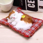 Stuffed Toys Lovely Simulation Animal Doll Plush Sleeping Cats Toy with Sound Kids Toy Decorations Birthday Gift For Children