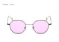 Trend 2017 Square Hexagon Sunglasses Women Tinted Sun Glasses For Men Unisex Eyeglasses Pink Lunette Brand Designer Eyewear