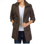Trench Coat Men 2015 Fashion Double Breasted Trench Coat Men Woolen Trench Coat Masculino Fit Winter Men Long Coats