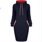 TQNFS Tracksuit Winter Dress Women Long Sleeve Pullovers Elegant Women Dress With Pocket Casual Winter Dresses Vestidos De Festa