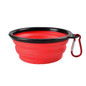 Collapsible Silicone Dog Feeding Bowls,Portable Dogs Cat Food Water Feeder Hot Pet Supplies Travel Bowls
