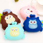 Coin Purses Women Purse for Coins Children's Wallet Kids Wallets Cute Cartoon Owl Silicone Jelly Change Bag Keys Pouch Carteira
