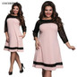 COCOEPPS 2017 Summer 4XL 5XL 6XL Plus Size Women Office Dress Elegent floral lace Evening Party Dresses large Big Size Clothing