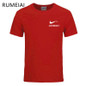 RUMEIAI Fashion Men T-Shirts Male Plus Size T shirt Homme Summer cotton Short Sleeve T Shirts Brand Men's Tee Shirts Man Clothes