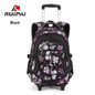 RUIPAI Kids Backpack With Wheel Baby's Bags Trolley School Bags Backpack Schoolbag Waterproof students Bags For Girls and Boys