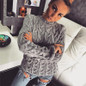 RUGOD Solid Women Sweaters And Pullovers Loose Knitted Pullover Female Tops Autumn&amp;Winter Long Sleeve Jumper Sweater pull femme