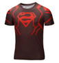 New Fitness Compression Shirt Men Anime Superhero Punisher Skull Captain Americ Superman 3D T Shirt Bodybuilding Crossfit t shir