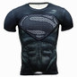 New Fitness Compression Shirt Men Anime Superhero Punisher Skull Batman Superman 3D T Shirt Bodybuilding Crossfit tshirt