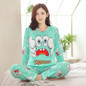 New Listing 2017 Autumn /Spring Carton Pyjamas Women Girl Pajama Sets Cartoon Sleepwear Pajamas for women Long-Sleeved Tracksuit