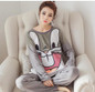 New Listing 2016 Autumn /Winter Carton Pyjamas Women Girl Pajama Sets Cartoon Sleepwear Pajamas for women Long-Sleeved Tracksui