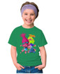 New Kids T-shirts Girls Trolls T Shirt Trolls kids short sleeve Cotton Tees Tops For kids girl Costumes Clothing for 3-10year