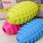 Rubber Dog Toy Molar Tooth Training Toys Dogs Cats Toys Dog Bite Resistant Molars Bones and Circels 1 Pcs