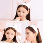 Fashion Girl Headwear cute cat ear Turban Hairbands Lady Headbands bandage head Band Hair Accessories For Women Scrunchy Tie Gum