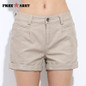Shorts Women Summer Fashion Casual Cotton Shorts 4 Solid Colors Short Pants Brand Clothing Sexy Hot Woman Shorts Plus Size