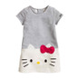 HOT Baby Girls Dresses Hello Kitty 2017 Brand Children Dresses For Girls  Princess Dress Christmas Kids Clothes