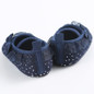 First Walker Newborn White Bowknot Dot Baby Girl Lace Shoes Baby Shoes Toddler Prewalker Anti-Slip Shoe