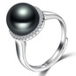 Feige 10-11mm Freshwater Pearl Rings for Women Bride Jewelry 925 Sterling Silver Ring Wedding Engagement Jewelry Fine Jewelry