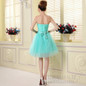 Cocktail Dresses 2016 Party Short Prom Dresses Wedding Party Dress Knee Length Turquoise Robe De Cocktail