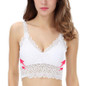 COCKCON Sexy Women Lace Crochet Bralette Bralet Bra Bustier Crop Top Floral Cami Padded Tank Tops