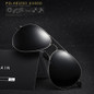 CNHUAIN Brand Men's Sunglasses Driver Driving Sun Glasses For Men Polarized Sunglasses Women Coating Metal Frame Female oculos