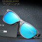 CNHUAIN Brand Men's Sunglasses Shades Driving Sun Glasses For Men Polarized Sunglasses Women Aluminum Magnesium oculos feminino