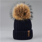 FURTALK Winter hat for Kids Ages 2-7 Knit Beanie winter baby hat for children fur Pom Pom Hats for girls and boys