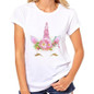 Unicorn T-shirt For womens 2018 Kawaii New women's Tshirt unicornio Clothing harajuku tumblr Funny T Shirt Top Tee