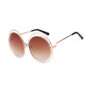 Vintage Round Big Size Oversized lens Mirror Brand Designer Pink Sunglasses Lady Cool Retro UV400 Women Sun Glasses Female