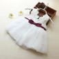 High quality NewBorn Baby Dresses Summer Princess lace Bow Infant Infant Dresses For baby Girls clothes Toddler clothes