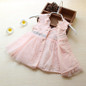 High quality NewBorn Baby Dresses Summer Princess lace Bow Infant Infant Dresses For baby Girls clothes Toddler clothes