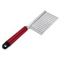 Edged KnifeStainless Steel Potato Wavy Kitchen Use Gadget Vegetable Fruit Peeler Potato Slicer Cutter Cooking Tools Accessories