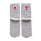Socks harajuku Funny socks calcetines mujer kawaii novidades chaussette femme Womens Heart Printed Cotton calcetines mujer