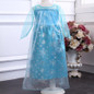snow queen elsa dress baby girls Cosplay Dress Costume princess anna Dress Kids clothes Halloween Christmas dress for child