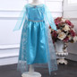 snow queen elsa dress baby girls Cosplay Dress Costume princess anna Dress Kids clothes Halloween Christmas dress for child