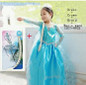 snow queen elsa dress baby girls Cosplay Dress Costume princess anna Dress Kids clothes Halloween Christmas dress for child