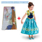 snow queen elsa dress baby girls Cosplay Dress Costume princess anna Dress Kids clothes Halloween Christmas dress for child