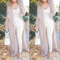 Jumpsuit Bodycon XL Bodysuit Rompers Overalls Sexy Women Condole belt Clubwear Party Bandage Long Jumpsuits