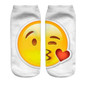 % 3D QQ Emoji Sock Women Fashion Single Side Printing Men Cotton Socks Unisex Socks Pattern Meias Feminina Funny Low Ankle Socks