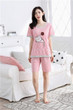 Good Quality Lucky Cat Women Pajamas Sets Animal Cartoon Girls Sleepwear Women's Pijamas Suit Home Clothes Pyjama Femme XXXL