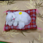 GonLeI Lovely Simulation Animal Doll Plush Sleeping Cats Toy with Sound Kids Toy Birthday Gift Doll Decorations stuffed toys