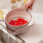 360 degree rotatable colander bowl