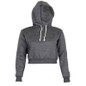 Hot fashion women autumn hoodie sweatshirts ladies long sleeve solid short casual hooded pullovers sweatshirts tops